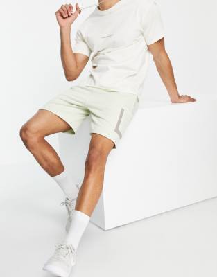 Another Influence Another Influence jersey shorts with pocket in mint-Green