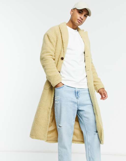 Collusion longline teddy clearance coat