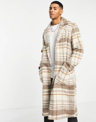 Another influence wool blend on sale overcoat