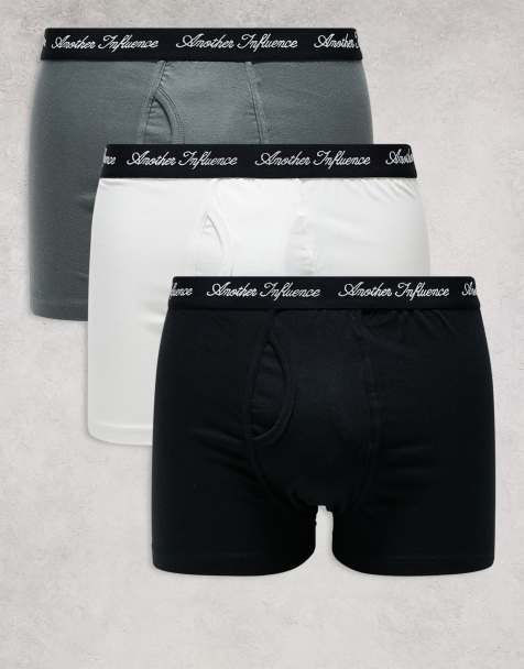 Another Influence multipack set of 3 boxers in multi - view 1