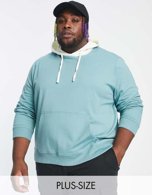 Mens plus deals size hoodies