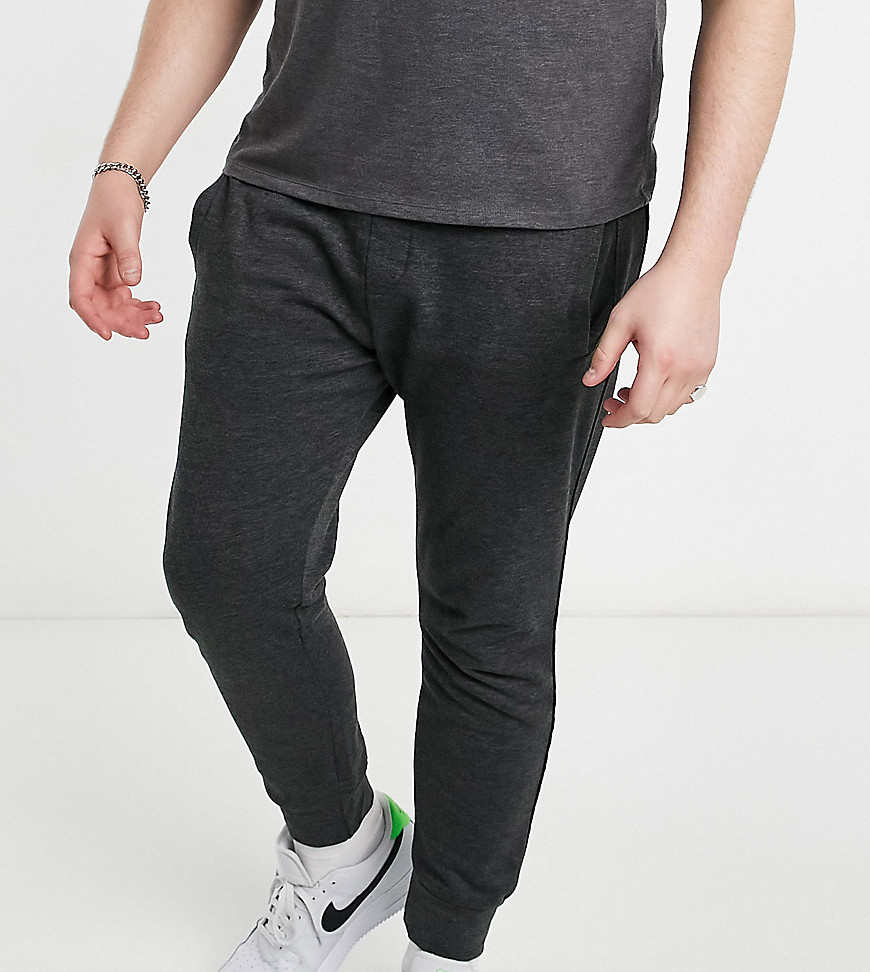 Another Influence Plus joggers co-ord in dark grey