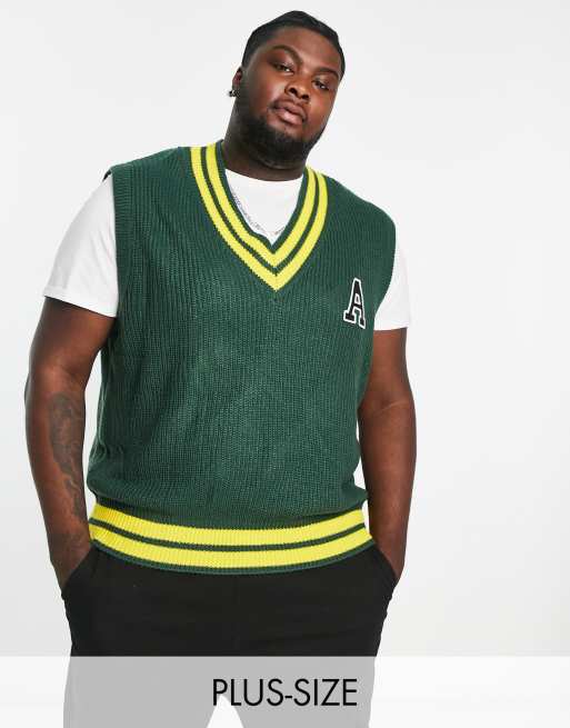 Varsity Basic Knitted Vest