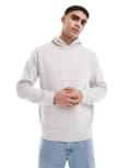 [Another Influence] Another Influence Regan contrast seam hoodie in acid wash grey Chest 36 Light grey