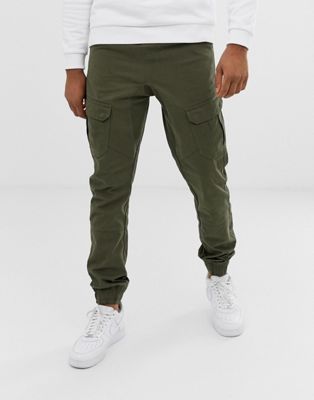 Another Influence slim fit cuffed cargo trousers | ASOS