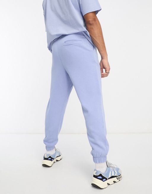 Weekday relaxed fit heavyweight jersey sweatpants in beige mole - part of a  set