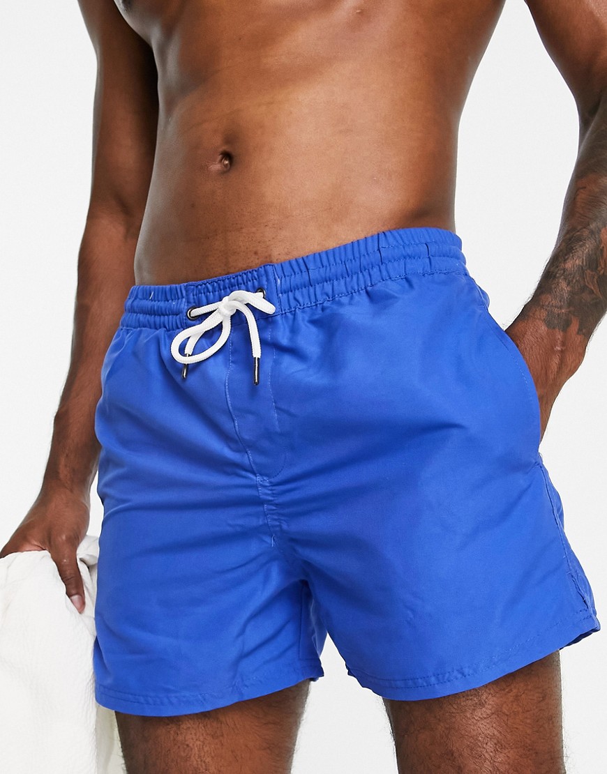 Another Influence swim shorts in blue