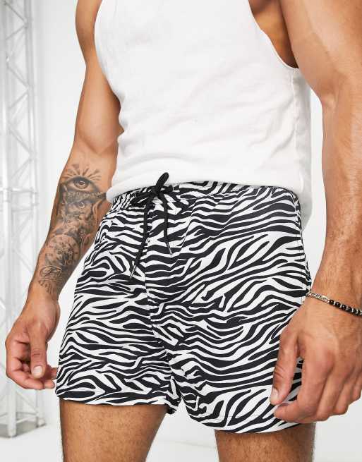 Zebra swim hot sale trunks