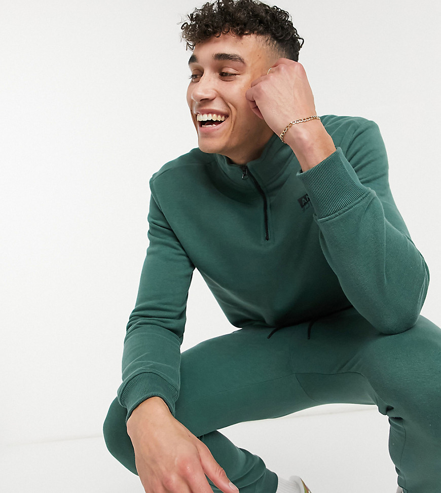 Another Influence Tall logo tracksuit in green