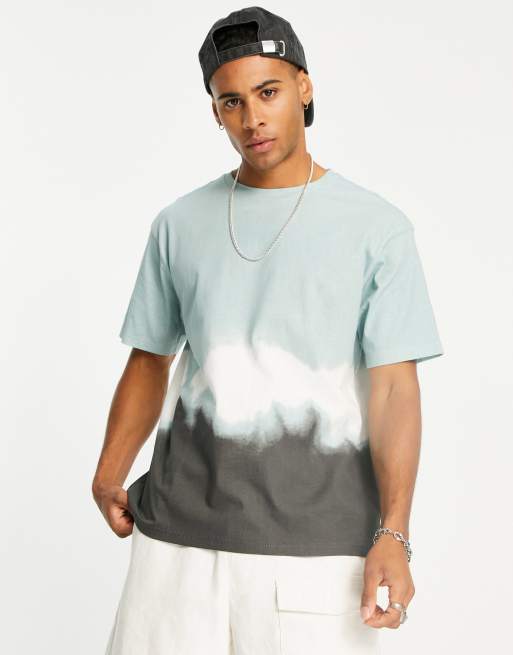 Another Influence tie dye t-shirt in blue | ASOS