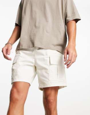 White cargo shorts on sale mens