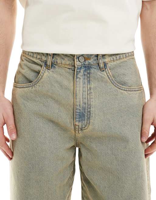 Another Influence wide leg jeans in vintage wash