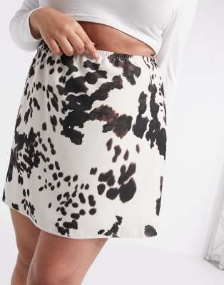 cow print skirt target