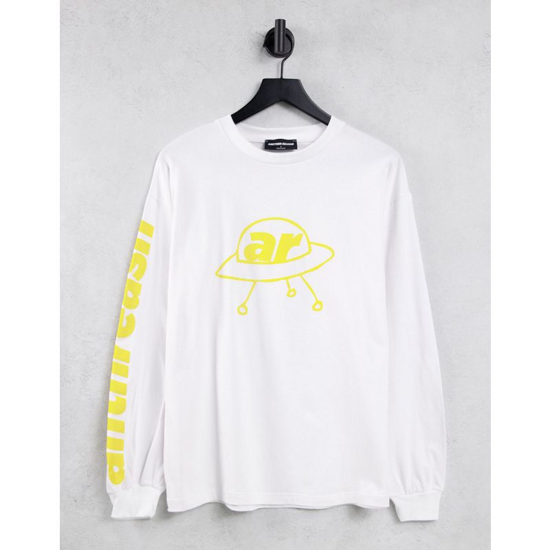 ZN9CL T-shirt e Canotte Another Reason - Saturn - T-Shirt a maniche lunghe bianca