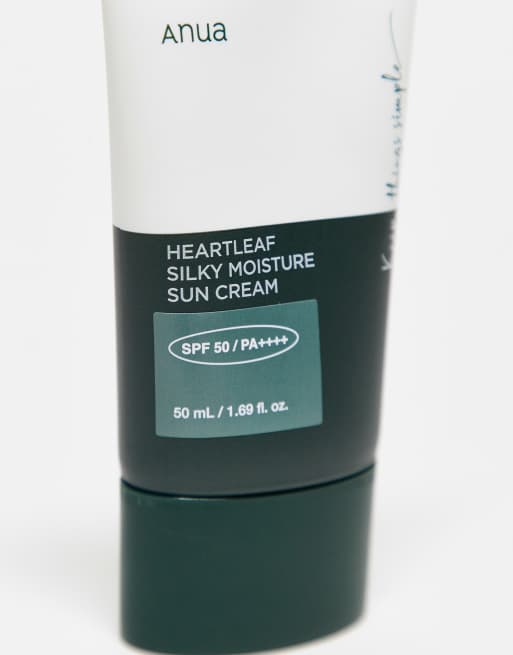 Anua - Heartleaf - Silky Moisture - Zonnebrandcrème met Spf 50 Pa++++, 50ml, 4 van 4