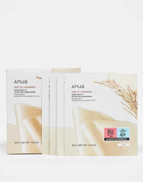 Anua Rice 70 Glow Collagen Mask (4 Sheets) - view 1