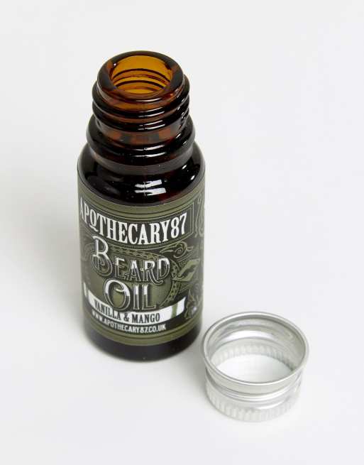 Apothecary 87 - Huile pour la barbe vanille et mangue 10 ml, 4 de 4