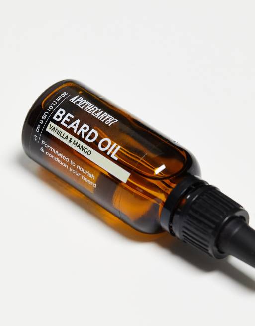 Apothecary 87 - Olio da barba nutriente - Vanilla e Mango 30 ml, 3 di 4