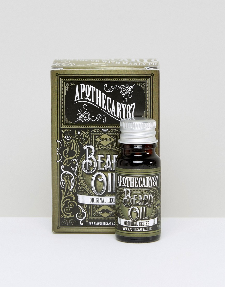 Apothecary 87 Original Recipe Beard Oil 10ml-No Colour