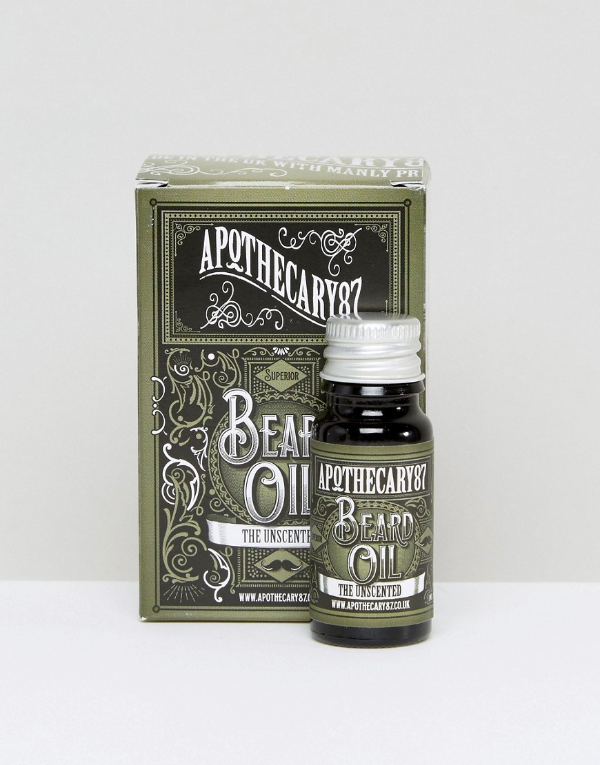 Apothecary 87 - Apothecary - 87 the unscented - baardolie 10ml-zonder kleur