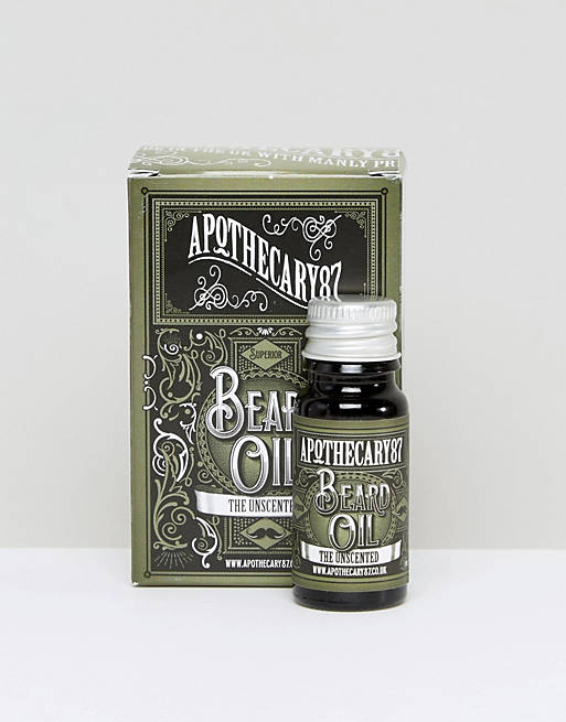 Apothecary 87 The Unscented Beard Oil 10 ml