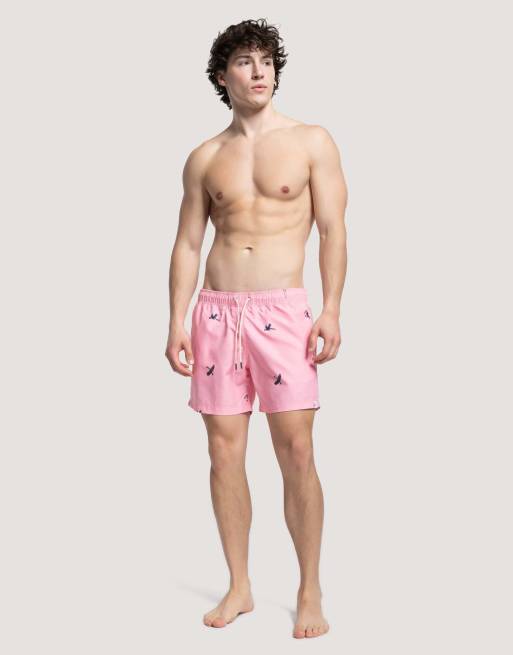 Apreslife Desert swim shorts in pink, 2 of 4