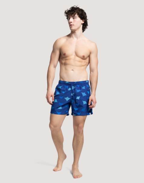 Apreslife Manta swim shorts in blue - view 1
