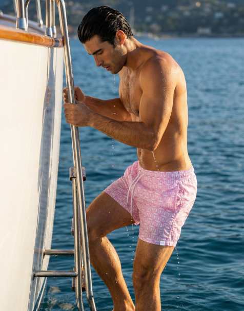 Apreslife Metric swim shorts in pink