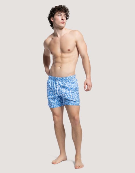 Apreslife Mosaic swimshorts in blue - view 1