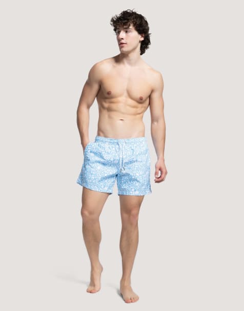 Apreslife Under the sea swim shorts in blue - view 1