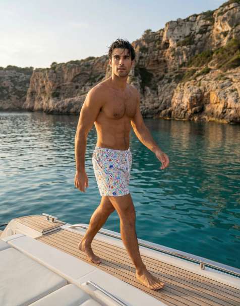 Apreslife Under the sea swim shorts in playa - view 1