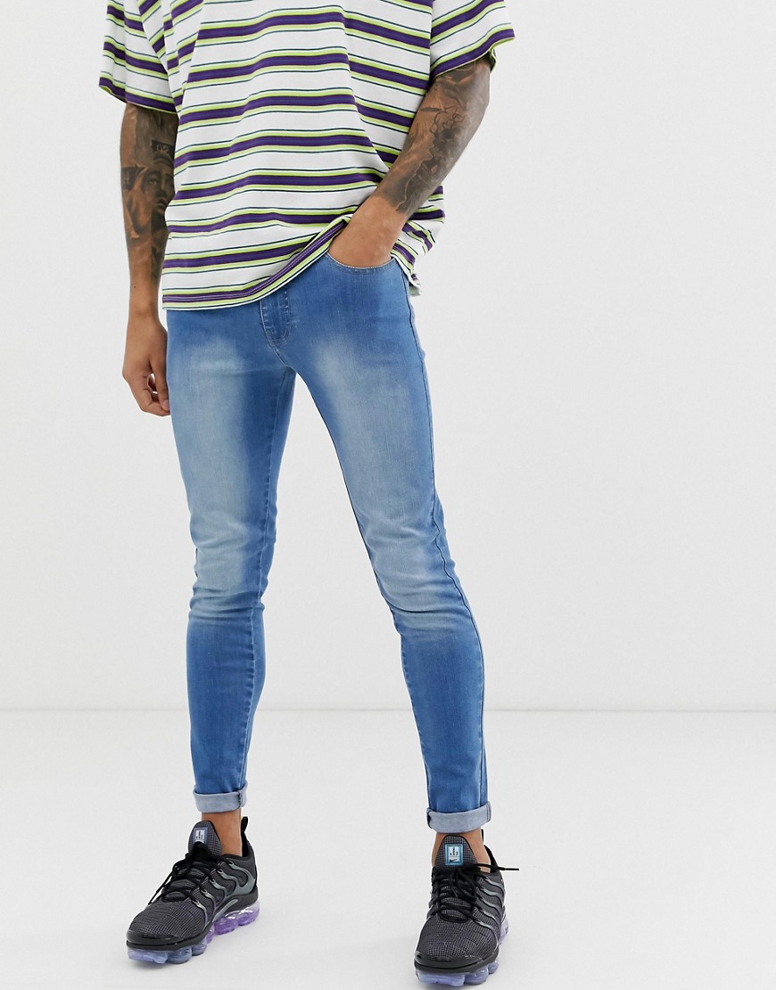 APT – Ljusblå superskinny jeans