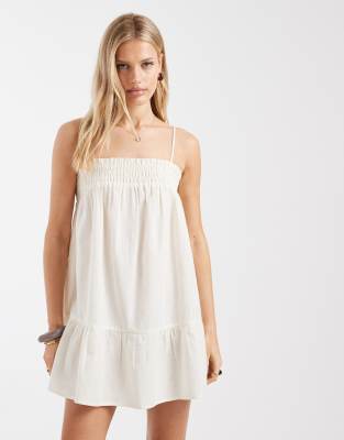 off white beach dress Sheath Long Sleeve Ivory Lace Wedding Wedding Dress TN129 US8 / Ivory Embrace the essence of tropical allure with the Off Cha Cha Off Shoulder Thigh