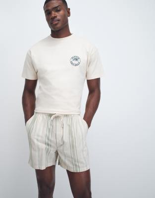 Aray Beach Shorts In Neutral