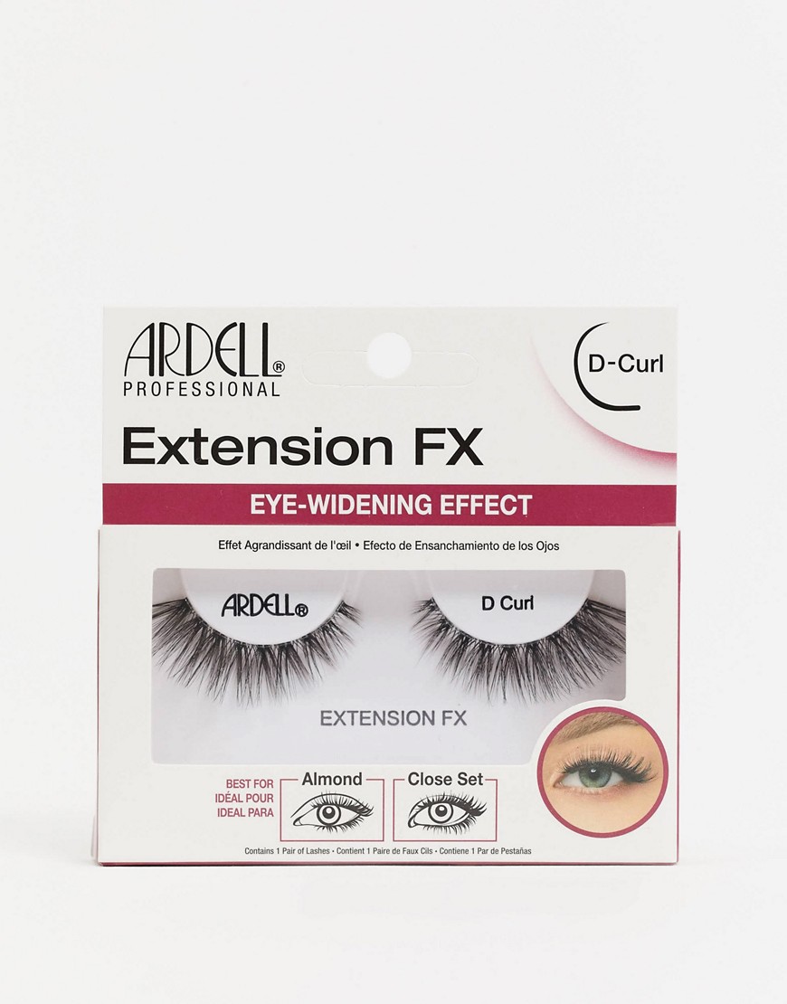Ardell Extension FX D Curl Eyelashes-Black