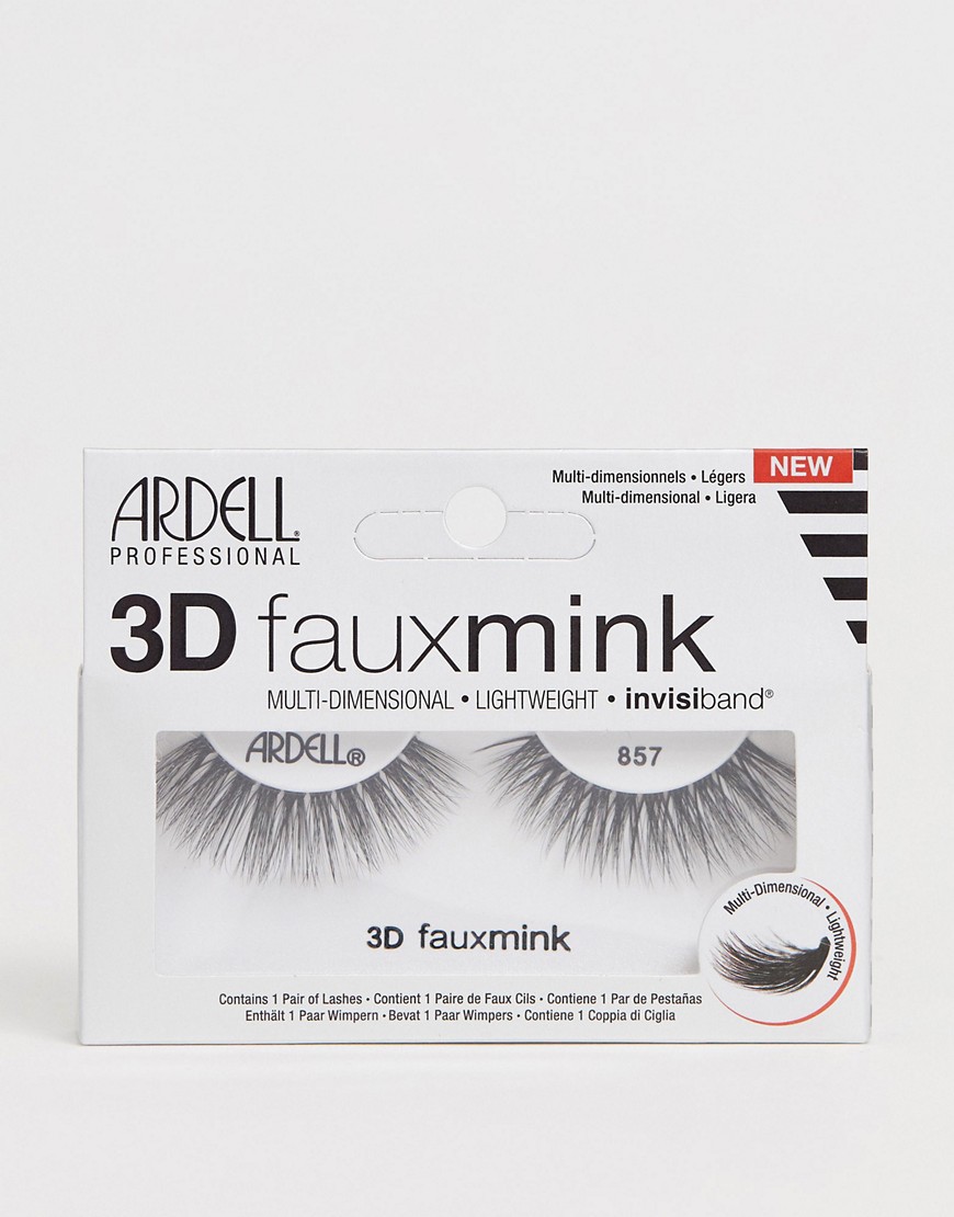 Ardell - Faux Mink 857 - Ciglia finte 3D-Nero