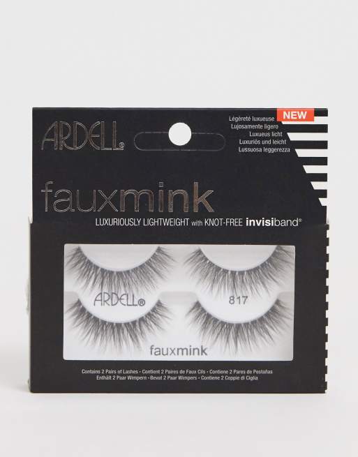 Ardell Faux Mink Lashes 817 Twin Pack – Lösögonfransar i tvåpack