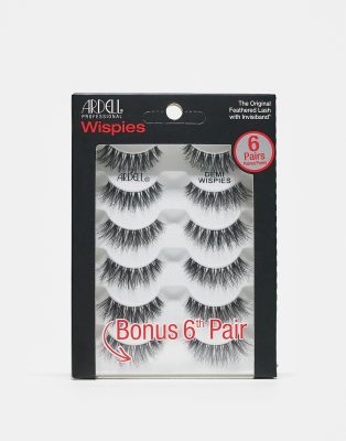 Ardell Lashes Multipack Wispies x5-Black