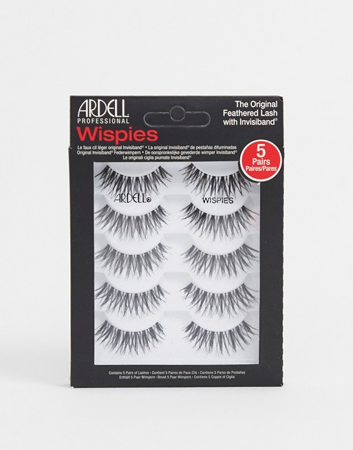 Ardell Lashes Multipack Wispies x5