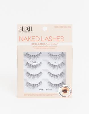 Ardell - Naked Lash 424 - Künstliche Wimpern im 4er-Pack-Schwarz