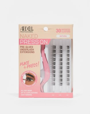 Ardell Naked Press On Lash Extensions - Natural-Black