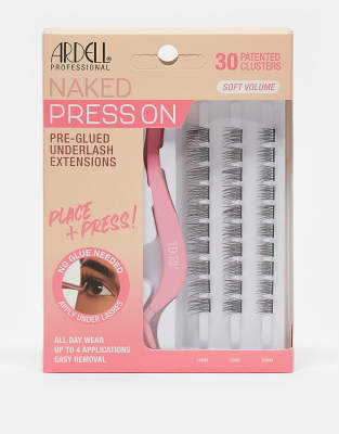 Ardell Naked Press On Lash Extensions - Soft Volume-Black