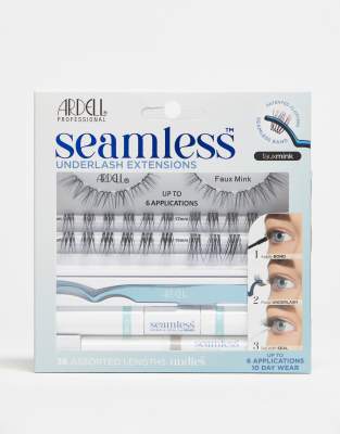 Ardell - Seamless Extensions Faux Mink Kit - Künstliche Wimpern-Schwarz