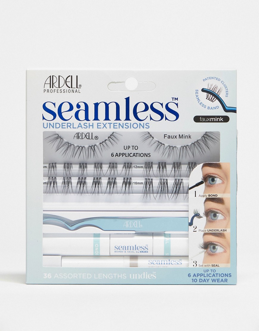 Ardell Seamless Extensions Faux Mink Kit-Black