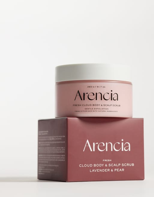 ARENCIA Fresh Cloud Body Scrub Lavender 260 g, 3 z 4