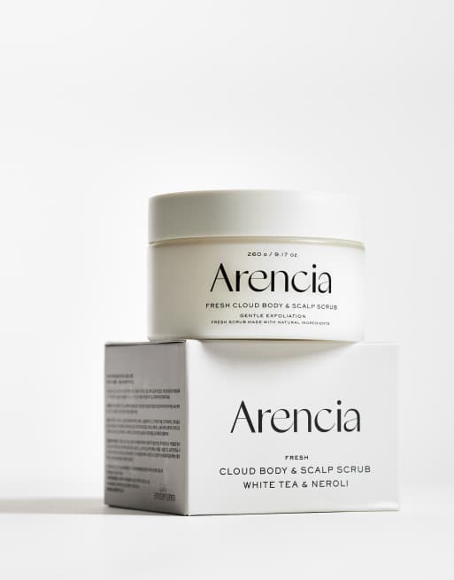 ARENCIA Fresh Cloud Body Scrub White Tea & Neroli 260 g, 4 z 4