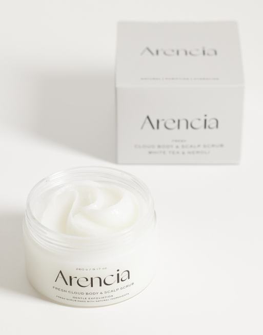 ARENCIA Fresh Cloud Body Scrub White Tea & Neroli 260g, 3 of 4