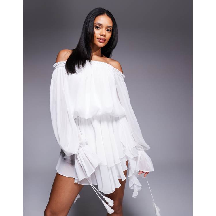 black linen strapless mini dress Black Mesh Strapless Mini Dress - Twist Front