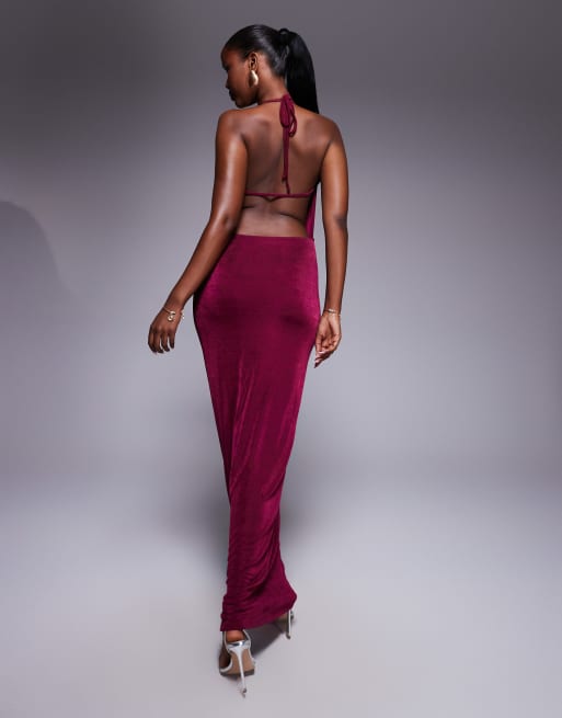 アメリヴィンテージ BACK SIDE OPEN CURTAIN DRESS M Ameri（アメリ）の「BACK SIDE OPEN CURTAIN DRESS（ワンピース