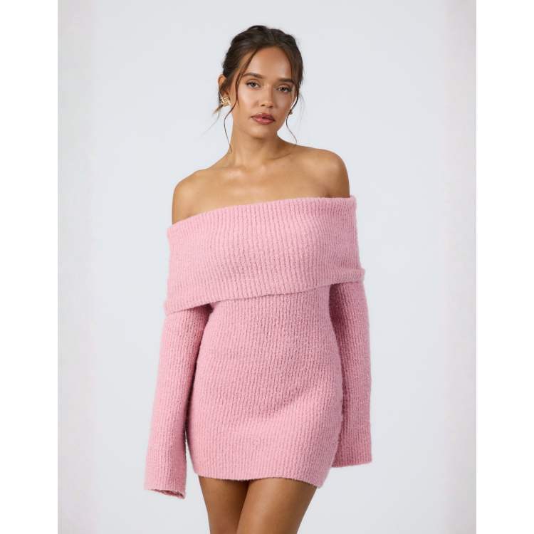sigma mini dress in soft pink bardot Bardot Sigma Mini Dress in Soft Pink